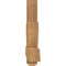 Ekena Millwork Kennewick Rough Sawn Timber Gable Bracket, Western Red Cedar, 48"W x 22"H x 4"D x 4"F, 11/12 Pitch GBW048X22X0404KEN00RWR - alternate 2